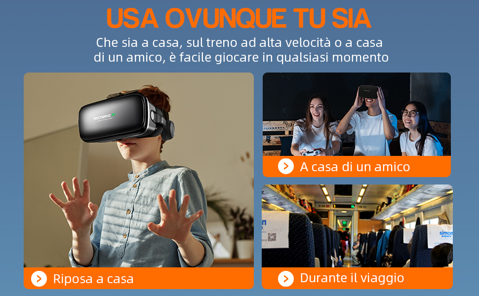 FIYAPOO VR 3D Occhiali