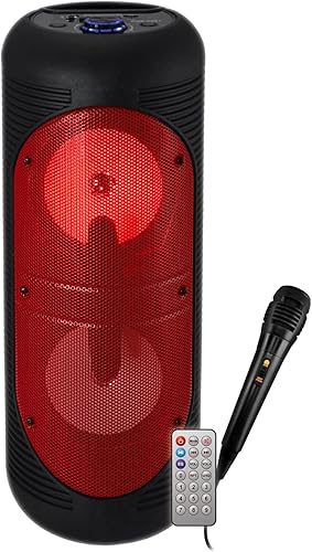 Cassa Audio AMPLIFICATO HPS T252R 200W Rosso - Fashionser