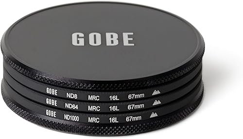 Kit filtri per obiettivi 67 mm ND8, ND64, ND1000 (2Peak) - Fashionser