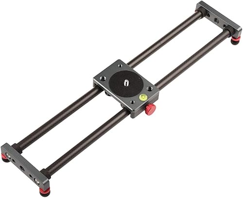 16 pollici/40cm Table Top Video Camera Slider In Fibra di Carbonio Aste Fino A 11lbs/5kgs Più Ampia Compatibilità Accessori - Fashionser