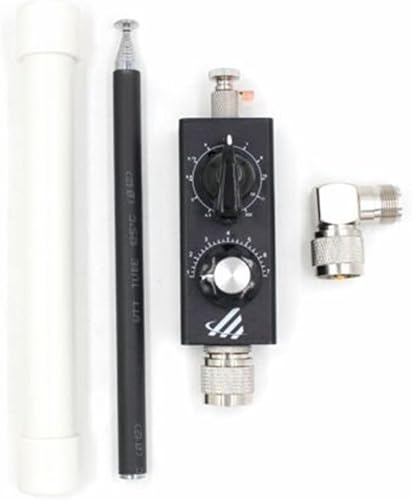Antenna con sintonizzatore regolabile, per Yaesu FT-817, per ICOM, 703, K2, USDX, MCHF, antenna HF a onde corte QRP da 20 W, 5-55 MHz - Fashionser