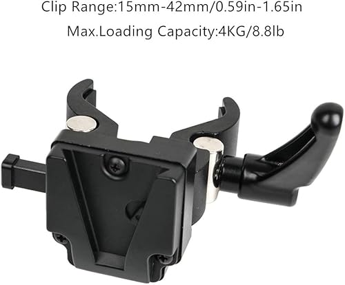 Came-TV V Mount morsetto batteria, V Lock/V Mount adattatore supporto per montaggio a supporto luce o treppiede o giunto cardanico - Fashionser