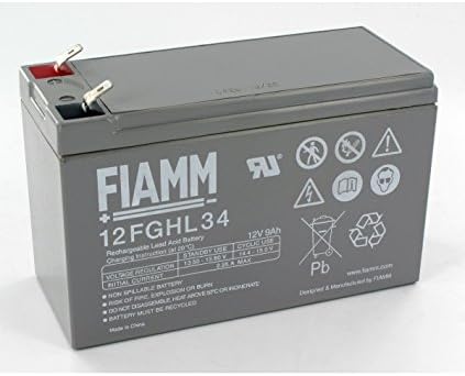FIAMM - Batterie plomb Fiamm 12V 9Ah 12FGHL34 Haute décharge - 12FGHL34 - Fashionser