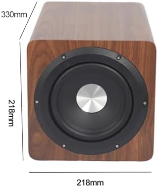 Subwoofer alimentato da 16,5 cm, altoparlanti home theater compatti da 100 W, ideale per home theater e computer - Fashionser