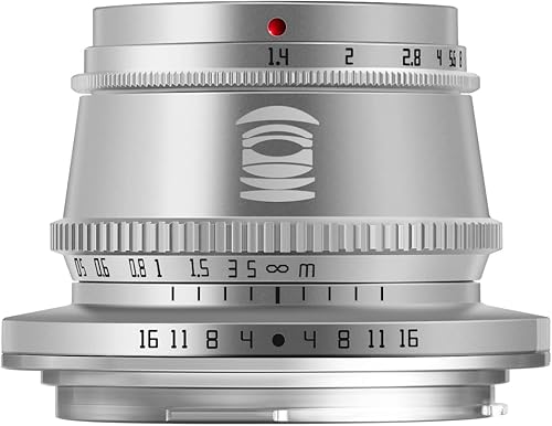 TTArtisan Obiettivo 35 mm F1.4 APS-C per fotocamera con messa a fuoco manuale per Canon RF-Mount (nero) - Fashionser