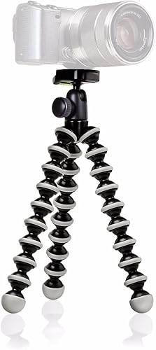 JOBY GorillaPod 1K Stand, Supporto Treppiede Compatto Flessibile per Fotocamere Compatte Avanzate e CSC/Mirrorless, Portata Max 1 kg, JB01511-BWW - Fashionser
