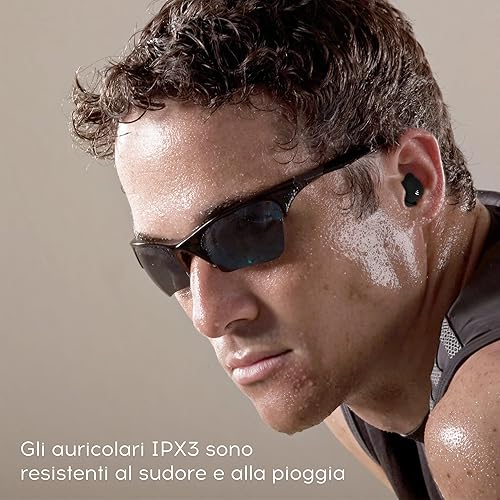 sunvito Cuffie per Dormire, Mini Auricolari Wireless Bluetooth 5.3 Auricolari per Dormire, Auricolari Nascosti con Display di Alimentazione per Esercizio, Lavoro, Escursionismo - Fashionser