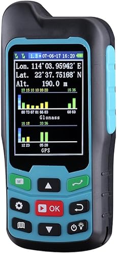 BEVA Handheld GPS GLONASS BeiDou superficie Trail misuratore, display misurazione valore, figure Track e automaticamente calcolo prezzo misura (Includere batteria) - Fashionser