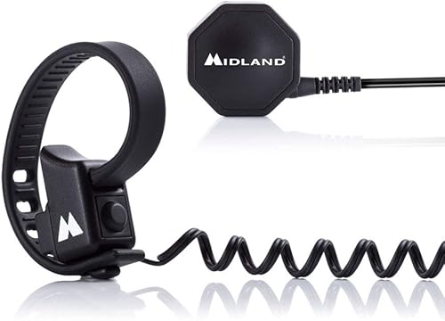 Midland BTT Button Pulsante Bluetooth da Moto per BTTalk App, Accessorio per Qualsiasi Marca di Interfono, Comunica in Sicurezza Senza Togliere le Mani dal Manubrio - Fashionser