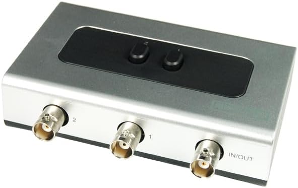 Splitter video di tipo BNC per instradare 1 ingresso a 2 uscite o 2 ingressi a 1 uscita - Fashionser