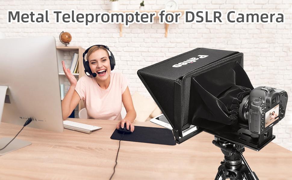  teleprompter ipad, teleprompter canon, teleprompter nikon, teleprompter sony