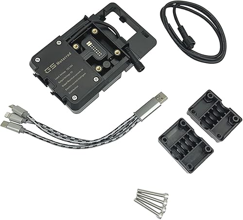 Per B&MW R1250GS R1250 GS R 1250 GS GSA Per Adventure Adv 2019 2020 Supporto Per Manubrio Per Navigatore GPS Per Cellulare 12MM Scheda Staffa GPS Di Navigazione(B) - Fashionser