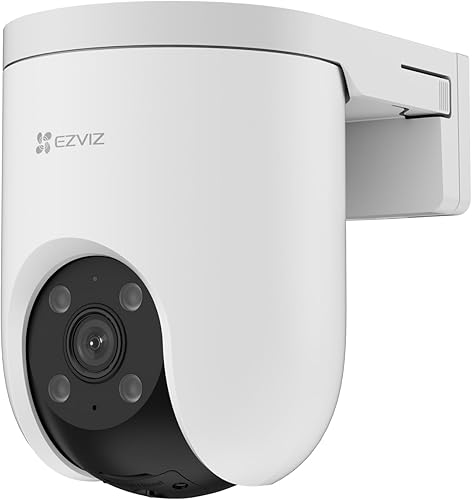 Caméra de surveillance Ezviz H8c Pro 4K extérieure Blanc - Fashionser