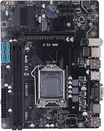 Scheda Madre del Computer, Scheda Madre da Gioco LGA 1150, Mob DDR3 da 32 GB con NVME M.2, Slot Grafico PCI - E X16, Scheda di Rete Gigabit Integrata - Fashionser
