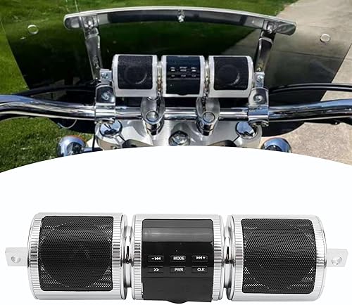 AuroraPeak Altoparlante stereo Bluetooth MP3 del motociclo del sistema audio della moto - Fashionser