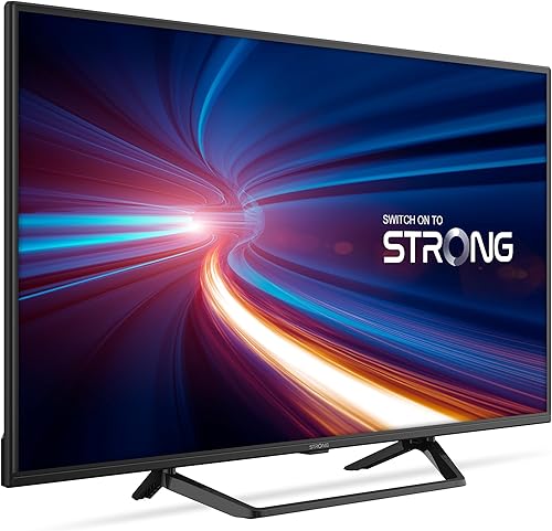 Strong SRT40FF2003C tv 40 pollici stand centrale hotel mode semplice da usare. Con Decoder digitale terrestre T2 incorporato. Possibile sistemazione su superfici ristrette o a muro - Fashionser