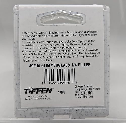 Tiffen FILTRO GLMMERGLASS 1/4' 49MM - Fashionser