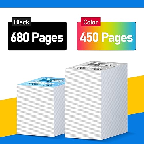 CRTBOTW 305XL rigenerata 305 XL per HP 305 cartuccia d'inchiostro Combo Pack per 305 cartucce d'inchiostro per DeskJet 2710 2720 DeskJet Plus 4100 4130 Envy 6010 6030 Envy Pro 6420(nero e colore) - Fashionser