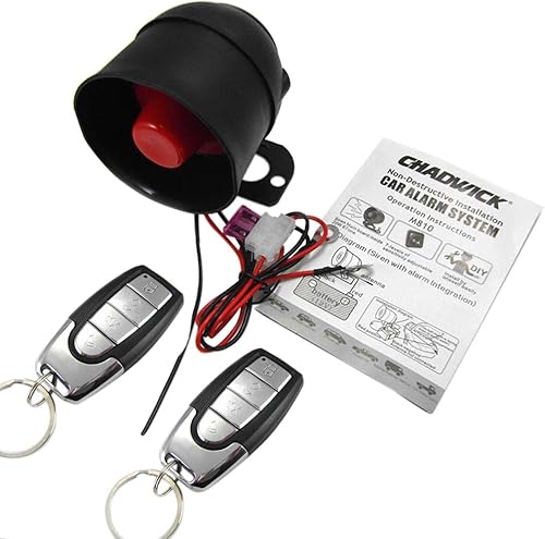 Sistema di allarme antifurto per auto M810-8115, senza fili, sensore di scossa, alta affidabilità - Fashionser