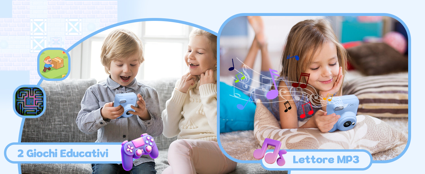 Macchina Fotografica Bambini 