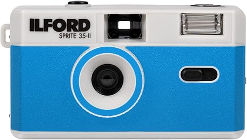 Ilford Sprite 35-II Kamera, blau&silber - Fashionser