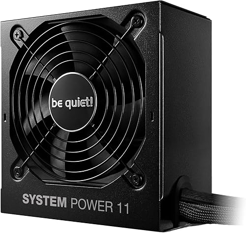 be quiet! System Power 11 450W alimentatore, ATX 3.1, con supporto a GPU PCIe 5.1, ventola da 120mm di qualità a controllo termico, potente rail da 12V, tecnologia DC-to-DC, efficienza 80 PLUS® Bronze - Fashionser