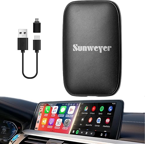 Adattatore Wireless Per Carplay Android Auto Integrato Youtube & Netflix Compatibile Con Le Auto Carplay Cablate In Fabbrica A Dongle Carplay Wireless Ai Box Converter - Fashionser