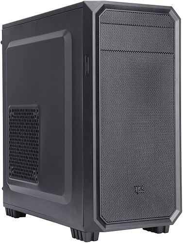iTek Patriot Mini Mini-Tower Black computer case - computer cases (Mini-Tower, PC, Metal, Micro-ATX, Black, 0.6 mm) - Fashionser