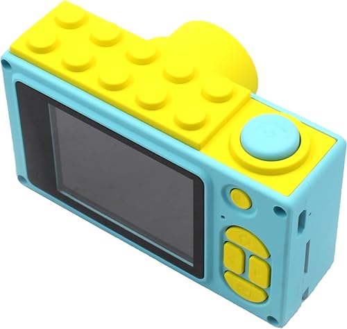myFirst Camera 2, Fotocamera per Bambini, con Custodia Waterproof, 8 MP, Schermo IPS da 2', Video Full HD, Scheda di Memoria Micro SD fino a 32 GB non Inclusa, Blu - Fashionser