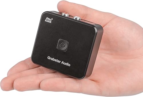 Digitalizzatore audio Grabstar Audio, converte le tue registrazioni analogiche in formato MP3 digitale, DNT000012 - Fashionser