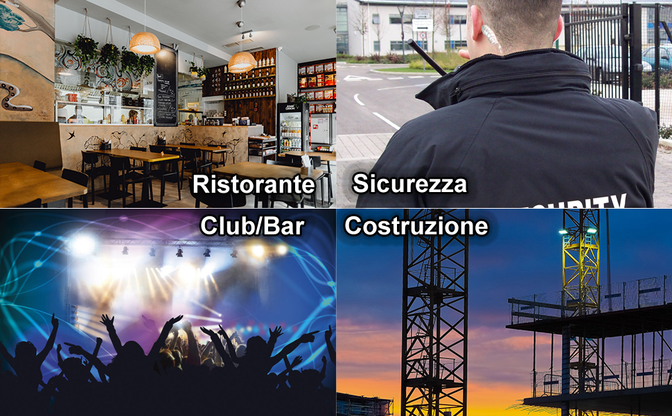 Retevis Cuffie Walkie Talkie 2 Pin Auricolare con Tubo Acustico Trasparente Cuffia Headset