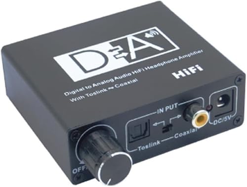 Gbc 14255064 Convertitore audio digitale/analogico con amplificatore per cuffie - Fashionser