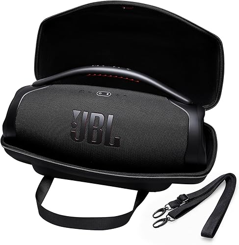 XANAD Custodia per JBL Boombox 3 Portable Bluetooth Speaker Cassa（Nero） - Fashionser