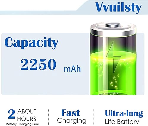 Vvuilsty Batteria di ricambio BLP849 per Realme GT 5G RMX2202, ricaricabile 0 Cycle, compatibile con Realme GT 5G RMX2202 con kit di riparazione - Fashionser