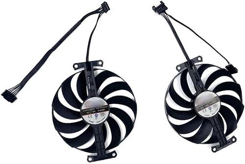 Componenti informatici Ventola della scheda grafica da 95 mm T129215SU FDC10U12D9-C 12V RTX 3070 RTX 3060Ti compatibile con ventola di raffreddamento della scheda grafica RTX 3070 3060 Ti DUAL OC - Fashionser