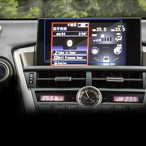 BEFZIMYL Protezione AntiGraffio in Vetro Temperato per Lexus NX AZ10 200t 300h 2015 2016 2017 Pellicola Protettiva Touch Screen 7 Pollici per Autoradio Navigazione GPS - Fashionser
