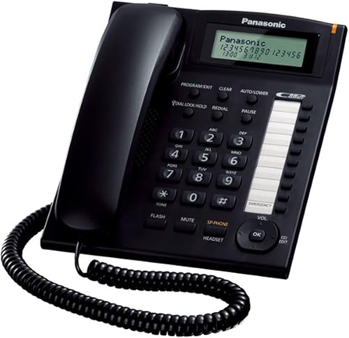 Panasonic KX-TS880EXB Telefono - Fashionser