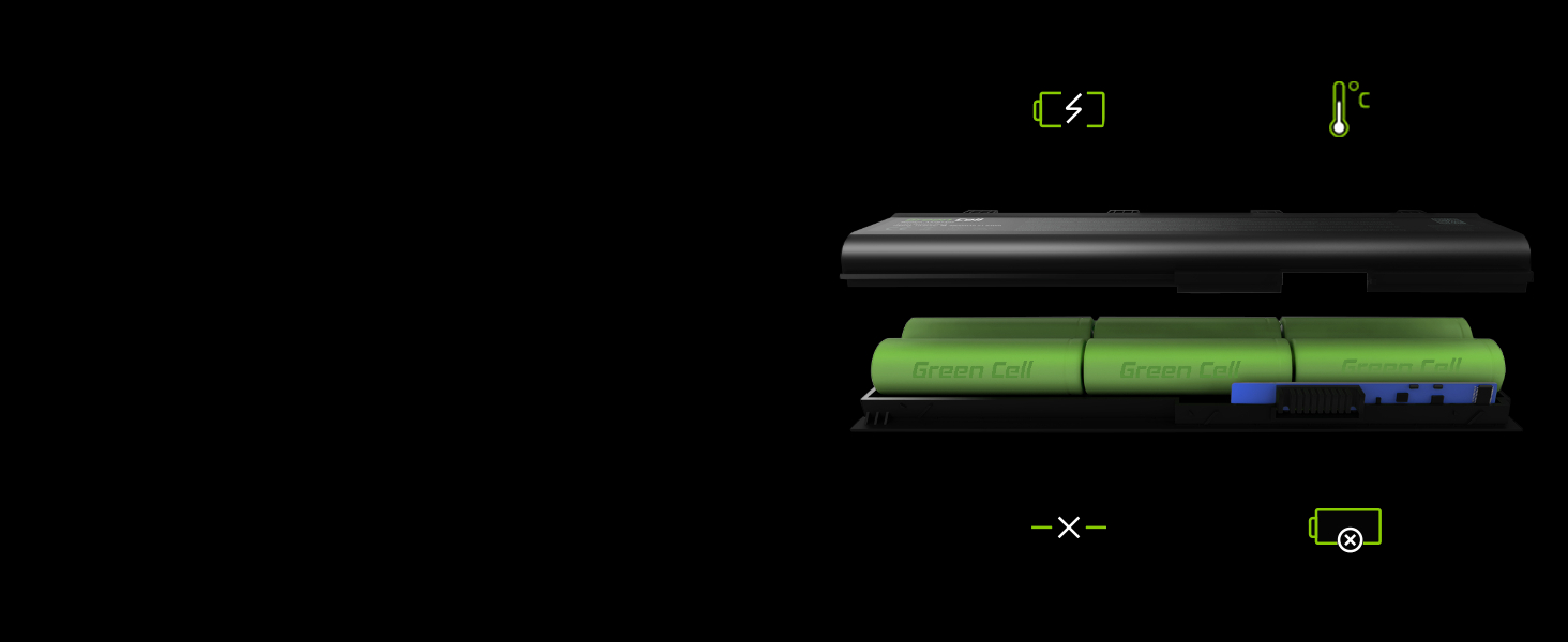 Batteria per laptop Green Cell