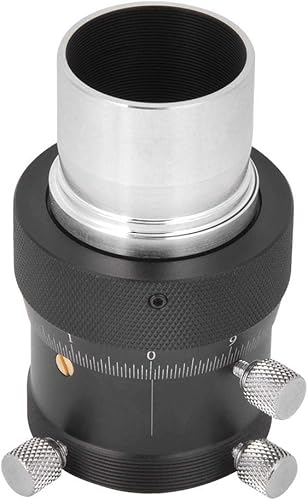 focheggiatore telescopio focheggiatore telescopio Focheggiatore elicoidale, in lega di alluminio YZ-18839 10mm Colpo di messa a fuoco 1,25 pollici Messa a fuoco fine elicoidale 0,05 mm Focheggiator - Fashionser