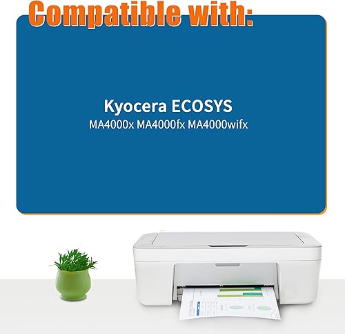 Jhaan TK1270 Toner compatibile con Kyocera TK-1270, nero compatibile con stampanti Kyocera ECOSYS MA4000x MA4000fx MA4000wifx (10,000 pagine) - Fashionser