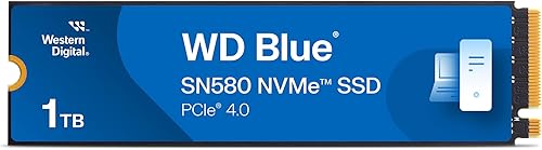 WD Blue SN580, 1 TB, M.2 2280 fino a 4150 MB/s (Ricondizionato) - Fashionser