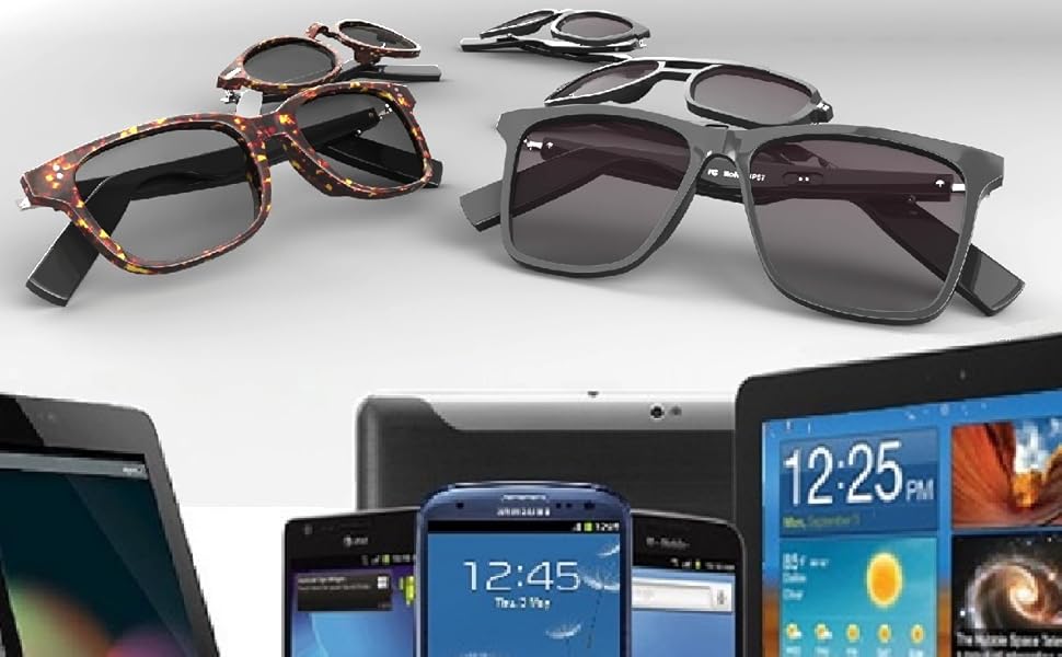 occhiali bluetooth compatibilità universale