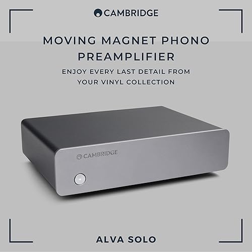 Cambridge Audio Alva Solo - Stadio fono/preamplificatore stereo a magnete mobile - Grigio lunare - Fashionser