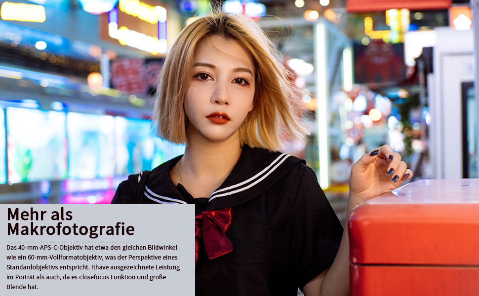 TARTISAN 40mm F2.8 Obiettivo macro APS-C Messa a fuoco manuale Obiettivo fotocamera mirrorless A5