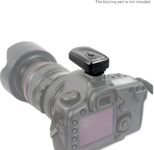Andoer PT-04GY 4 Canali Senza Fili a Distanza Speedlite Flash Trigger Universale 1 Trasmettitore e 2 Ricevitori per Canon Nikon Pentax Olympus - Fashionser