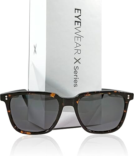 Occhiali bluetooth con speaker stereo e il microfono integrati | Occhiali da sole AUDIO Wireless, IP7 Impermeabili, Pairing automatico | Design UNISEX | Compatibilità universale | mod. XR (TURTLE mat) - Fashionser