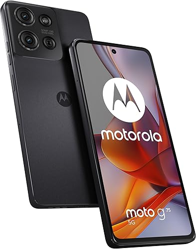 Motorola Moto g75 5G 17,2 cm (6.78') Dual SIM Ibrida Android 14 USB Tipo-C 8 GB 128 GB 5000 mAh Grigio - Fashionser