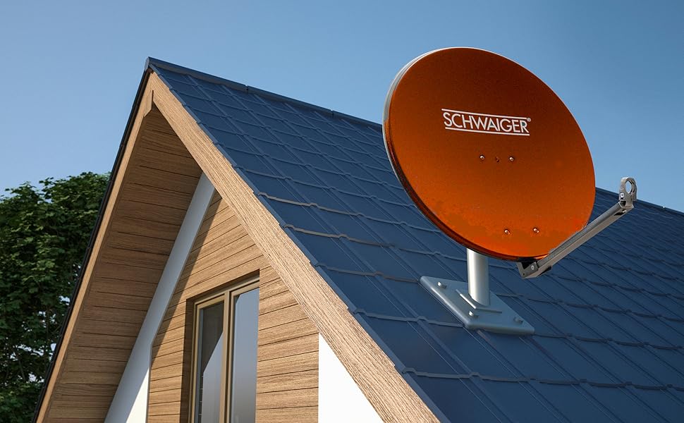 Tetto parabola satellitare