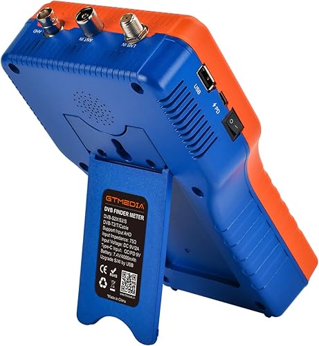 V8 FINDER PRO Satellite Finder Misuratore satellitare Sat Finder misuratore di campo digitale terrestre DVB-S2X/S2/S/T2/T/C Supporto analizzatore di spettro con bussola - Fashionser