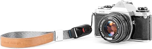 Peak Design CF-AS-3 Tracolla per fotocamera, Alluminio, Pelle, Nylon, Grigio - Fashionser